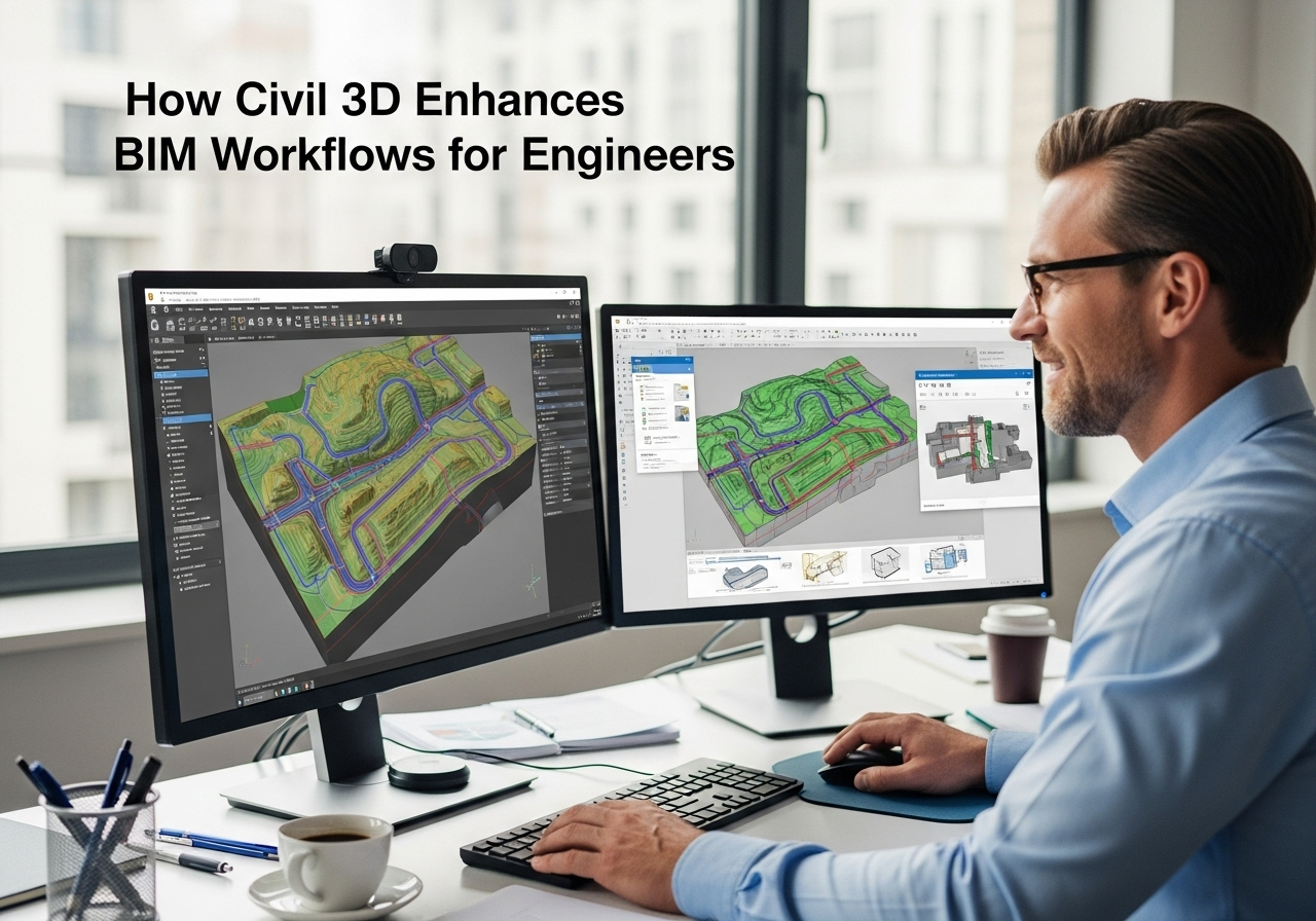 Civil 3D Enhances BIM Workflows