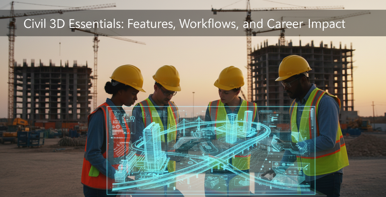 Civil 3D Essentials: Features, Workflows, and Career Impact
