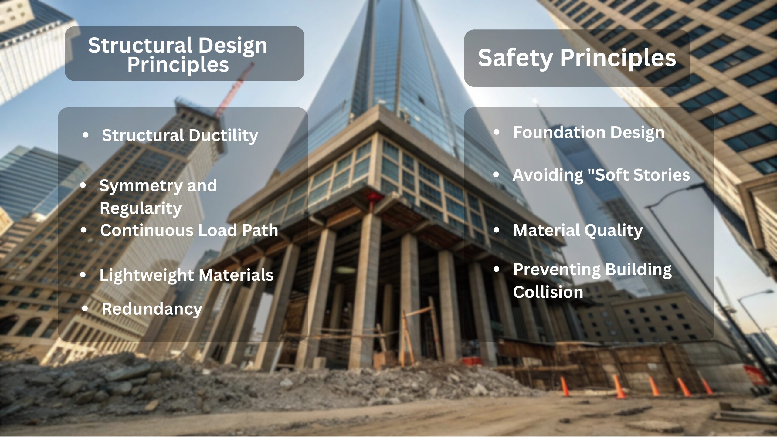 Earthquake Resistant Buildings