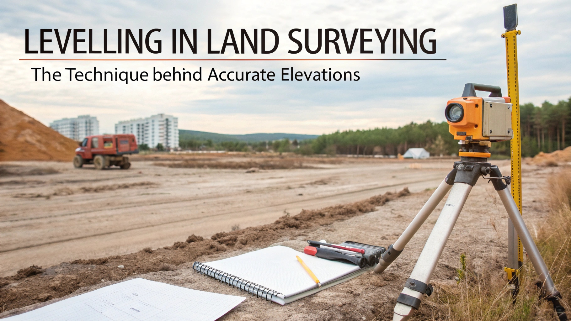 Levelling in land Surveying: The Technique Behind Accurate Elevations