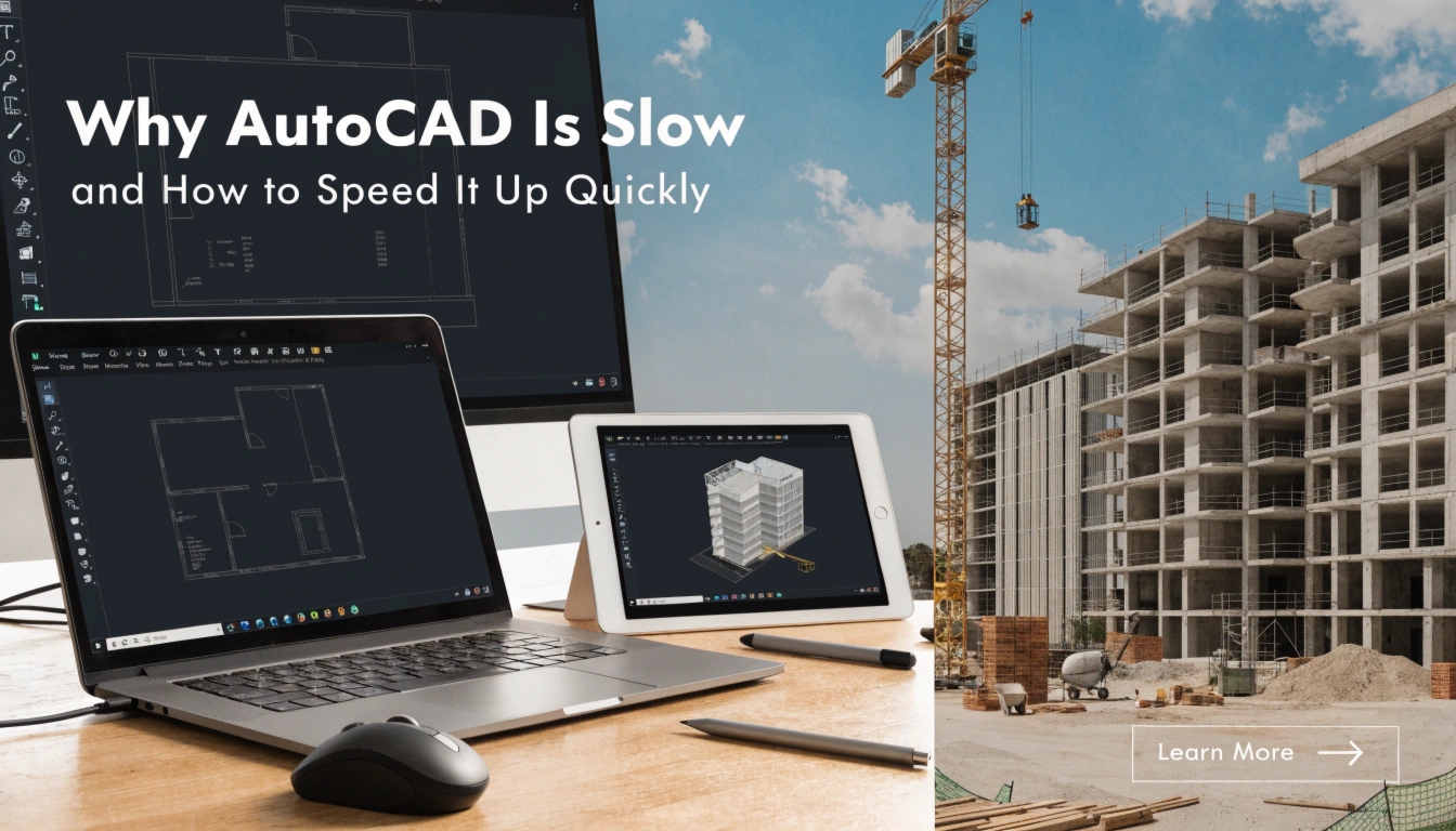 Why AutoCAD Is Slow and How to Speed It Up Quickly